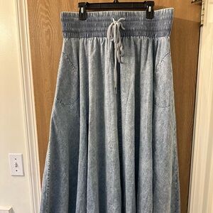 Denim Blue Women's Skirt